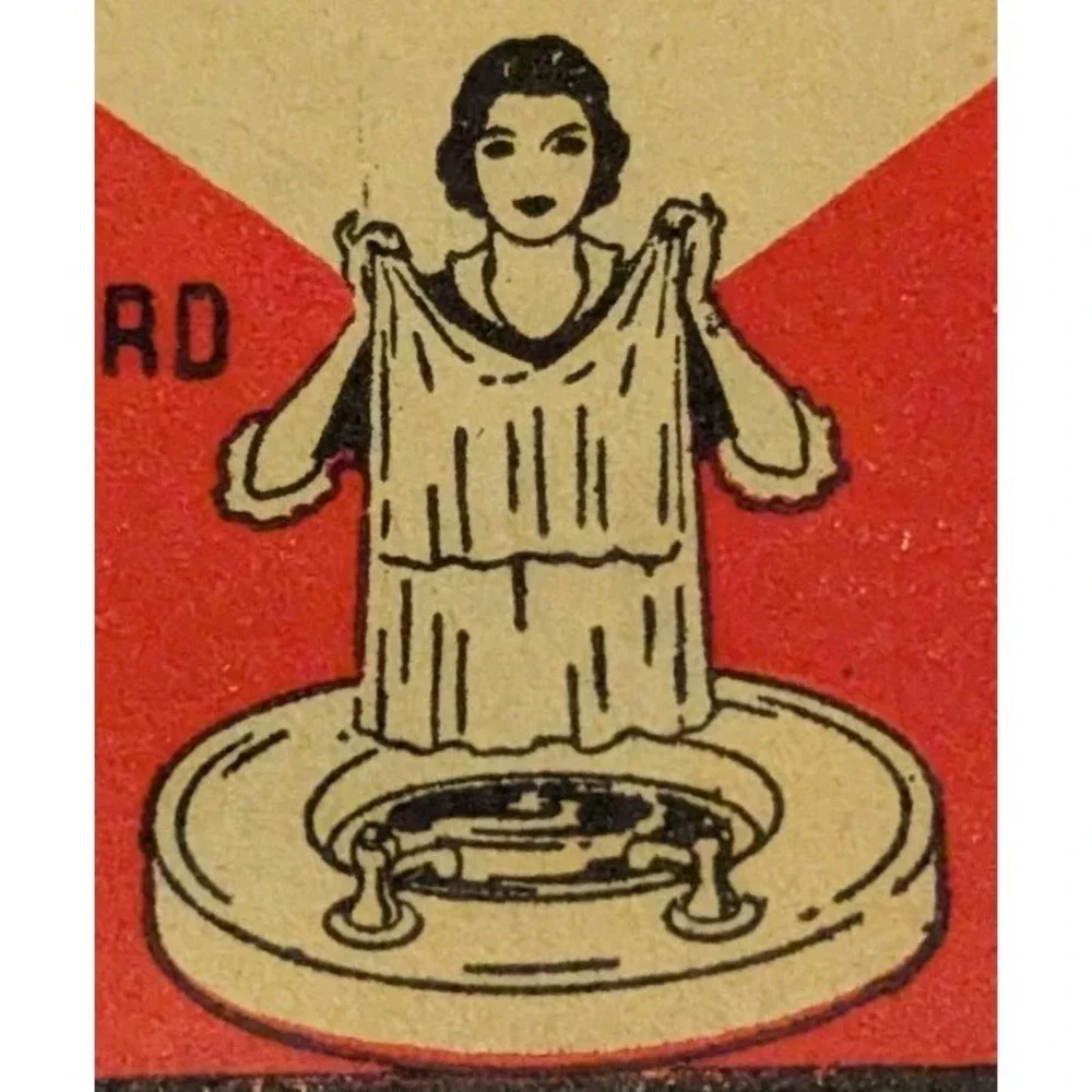 Vtg Tintex Ecru Curtain Dye Sample Envelope Park & Tilford 1950s Ephemera USA